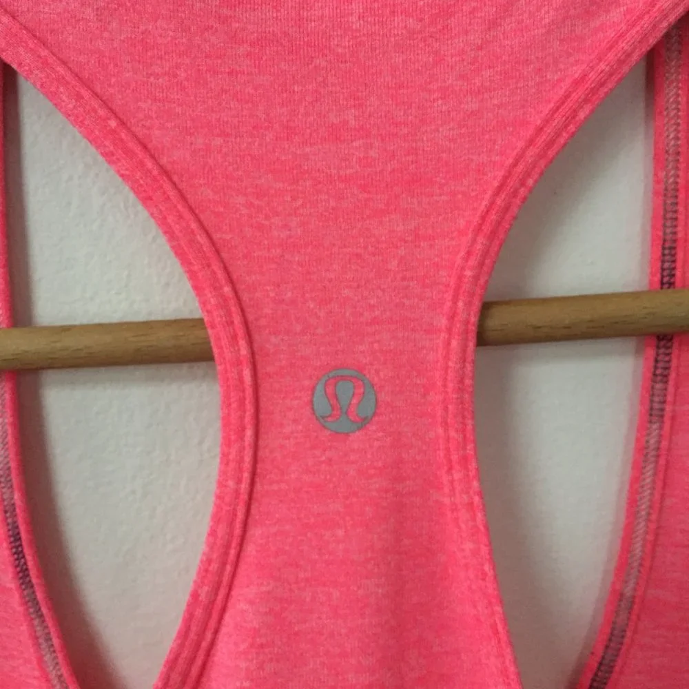 Lululemon Cool Racerback Tank Top in Pink